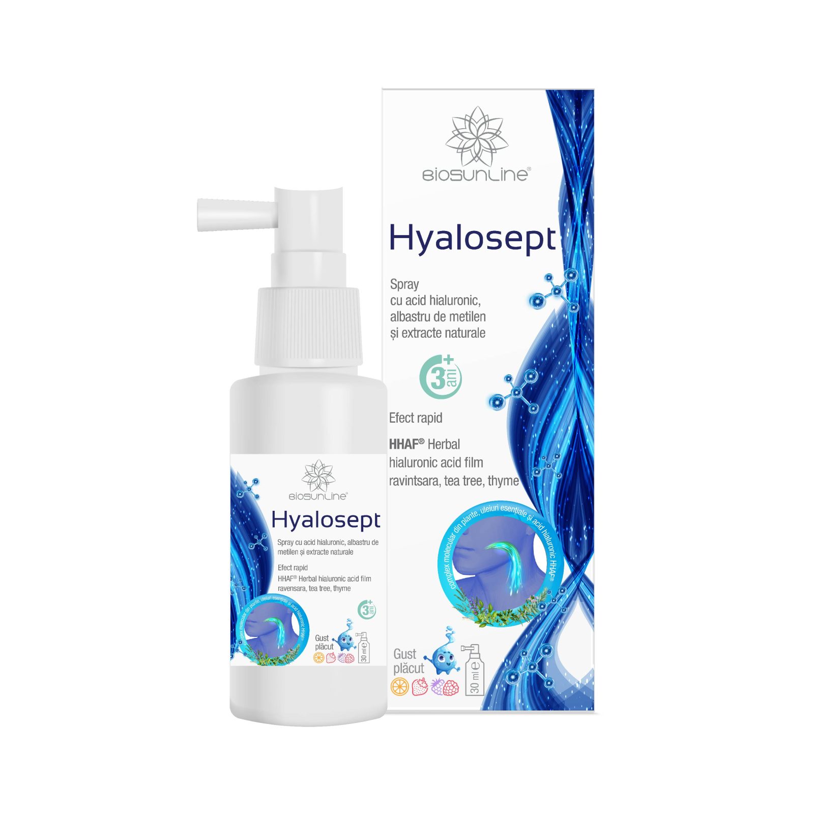 Hyalosept spray oral