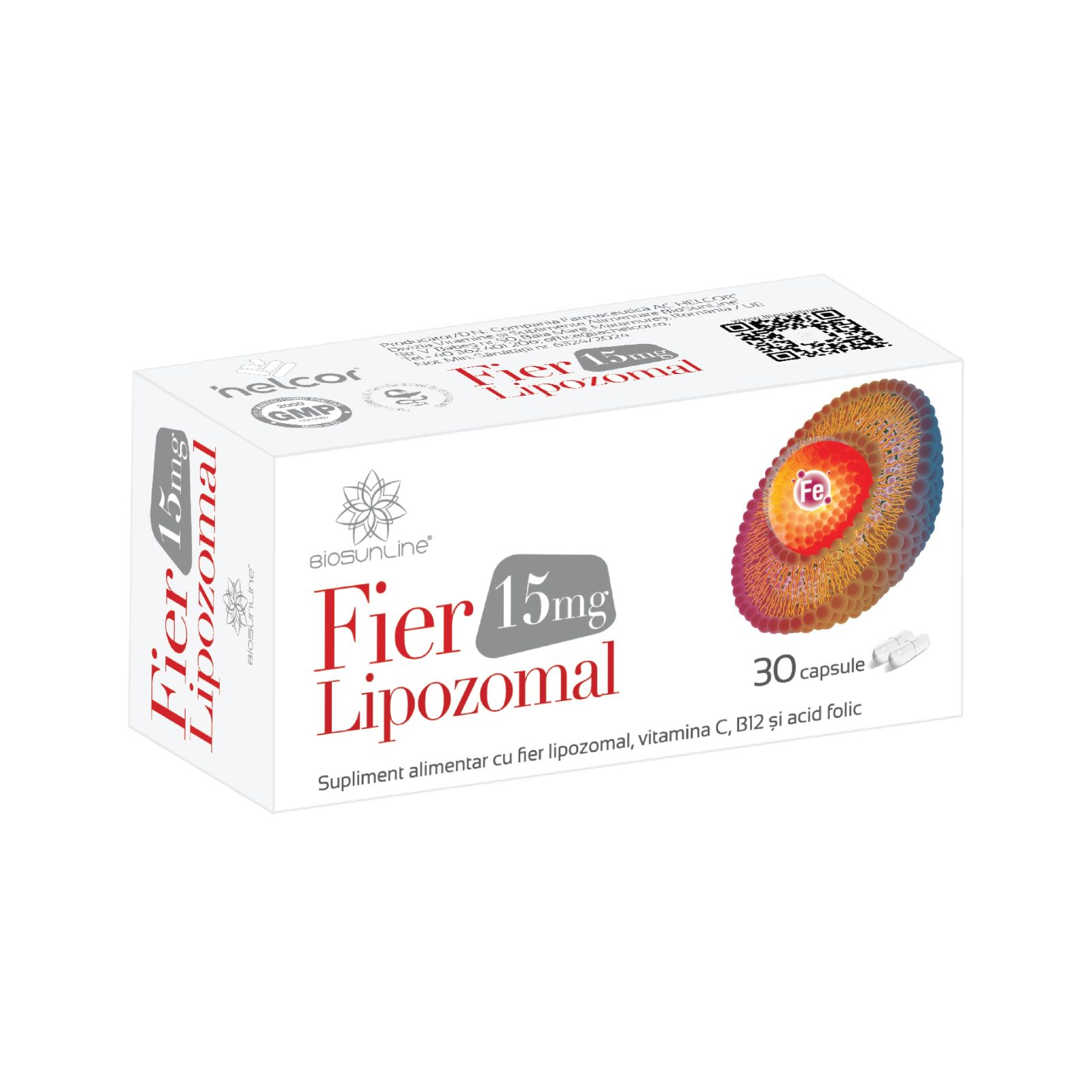 Fier lipozomal 15 mg