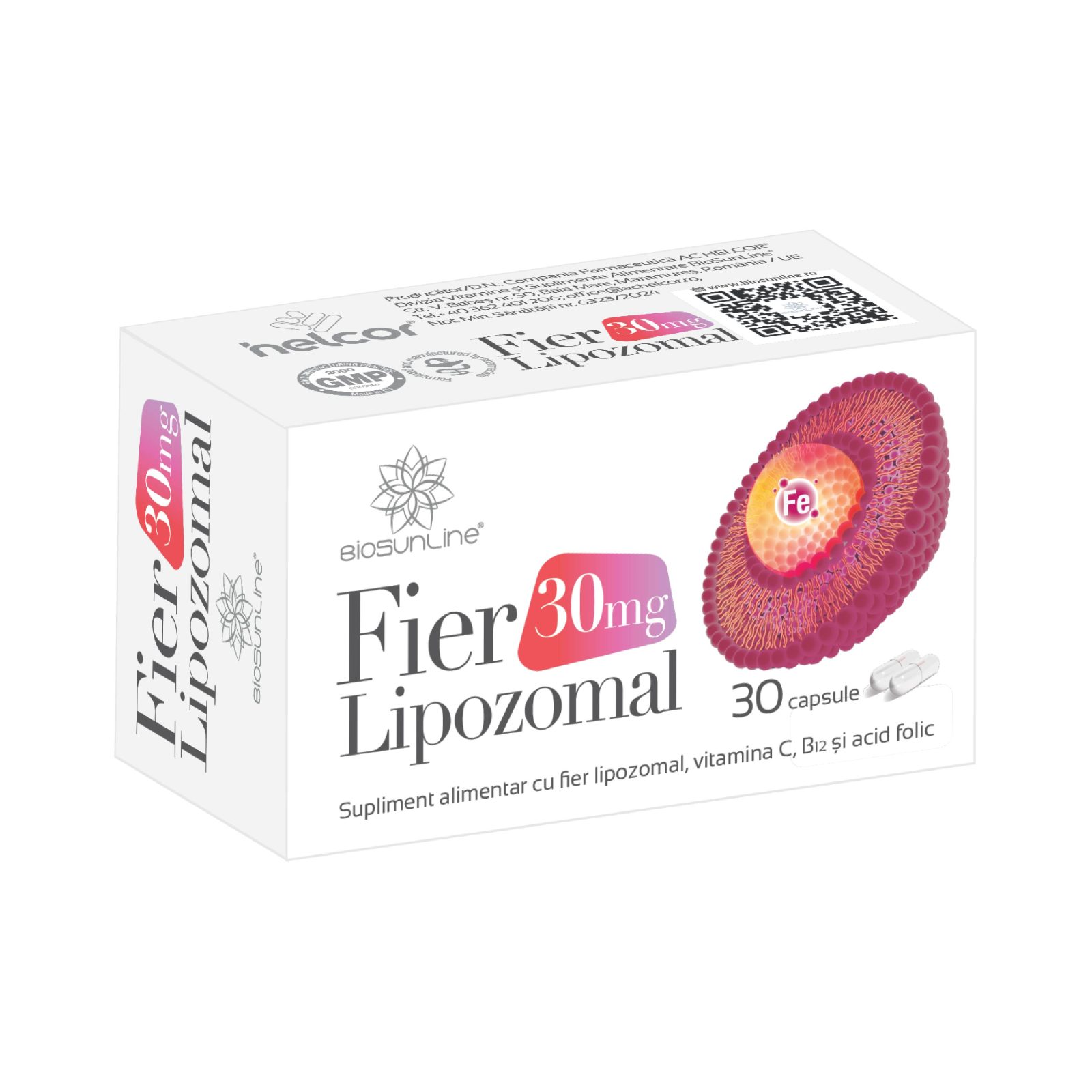 Fier lipozomal 30 mg