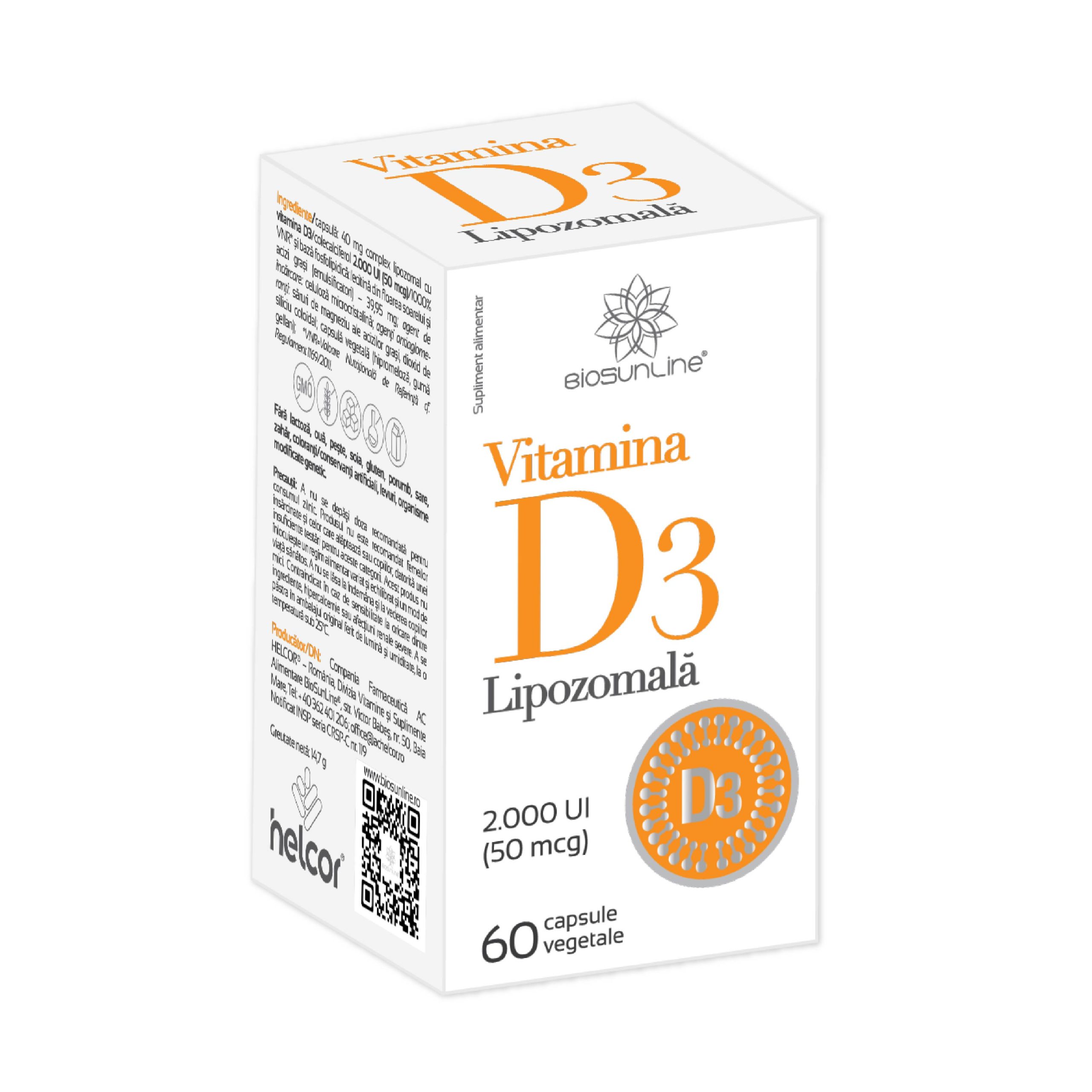 Vitamina D3 biodisponibila